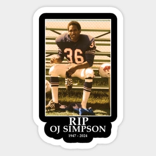 oj simpson 2024 Sticker